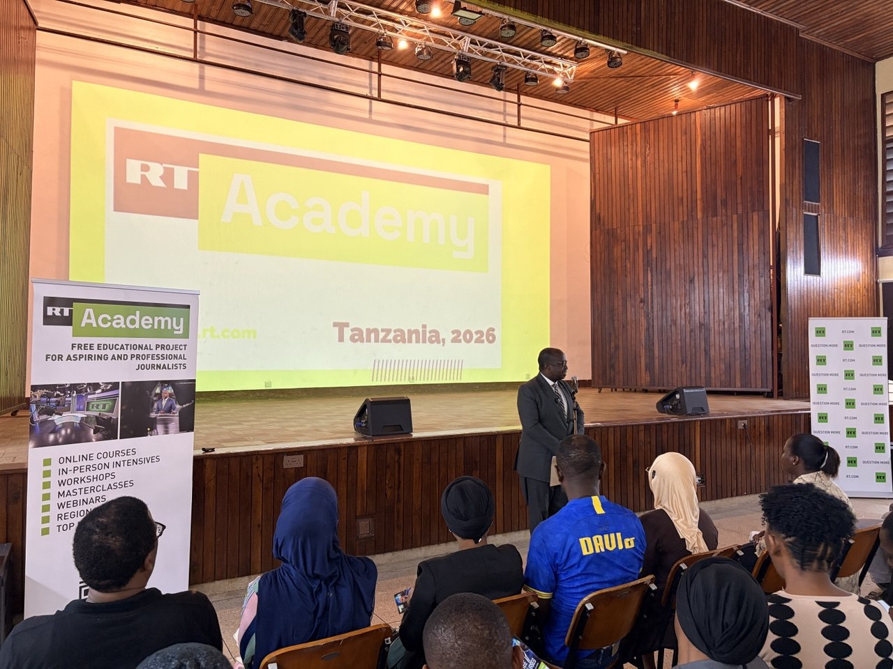 RT Academy Media Training Series in Tanzania Brings Together Over 300 Participants